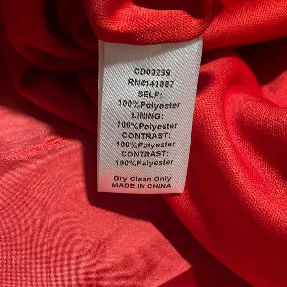 ✨❤️Red Ruffled Dress - Picture 3 of 3